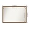 Amanti Art Non-Beveled Wood Wall Mirror, Antique Bronze Frame
